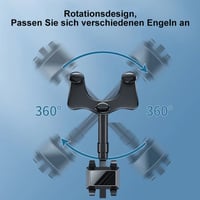 🚙🚗Multifunktionale drehbare Auto-Rückspiegel-Handyhalterung