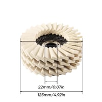 Wool Felt Flap Polishing Disc