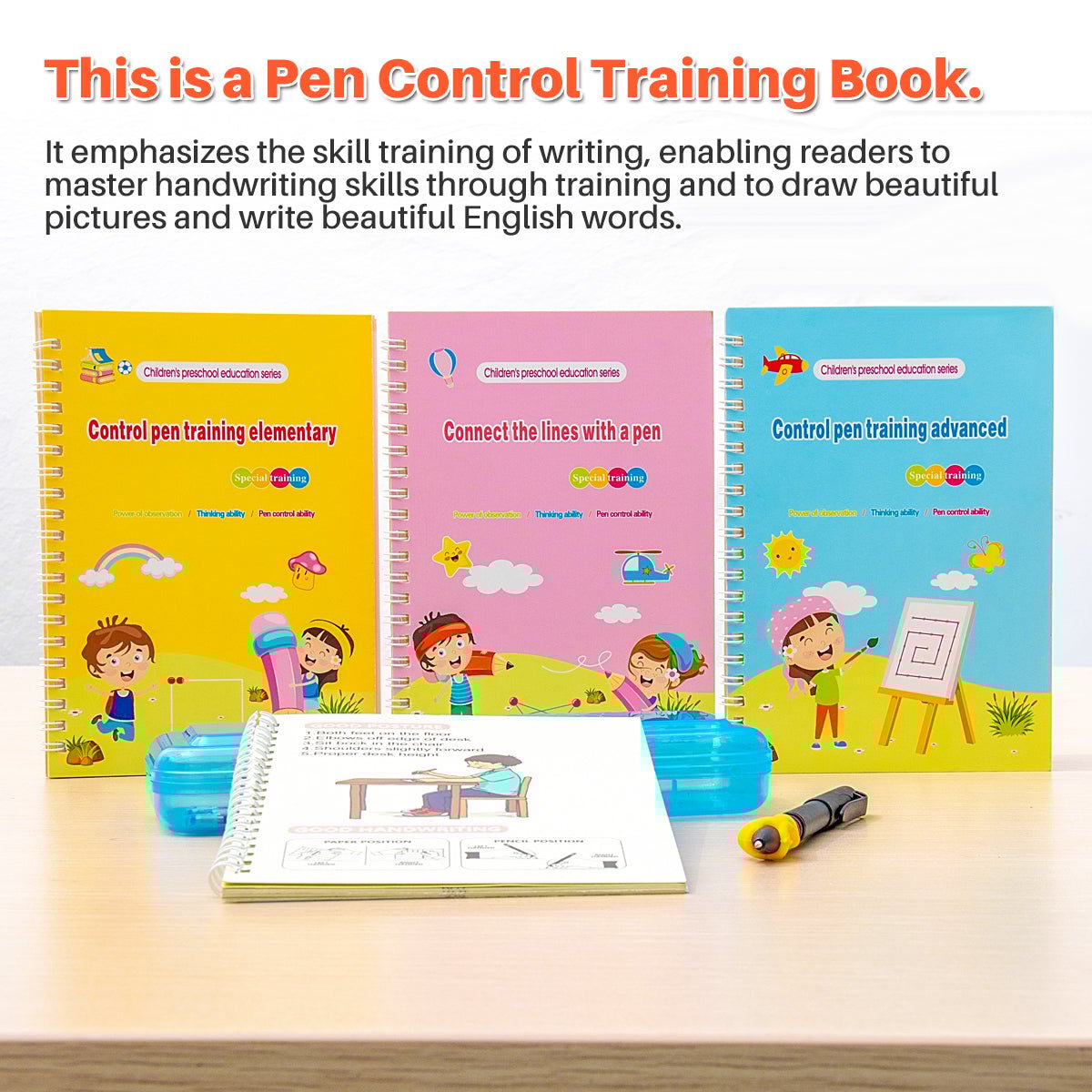 Sank® Pen Control Training Book