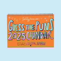 Pun quiz calendar - A4 Guess the Pun 2025