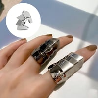 Punk Gothic Rock Metal Knuckle Finger Rings