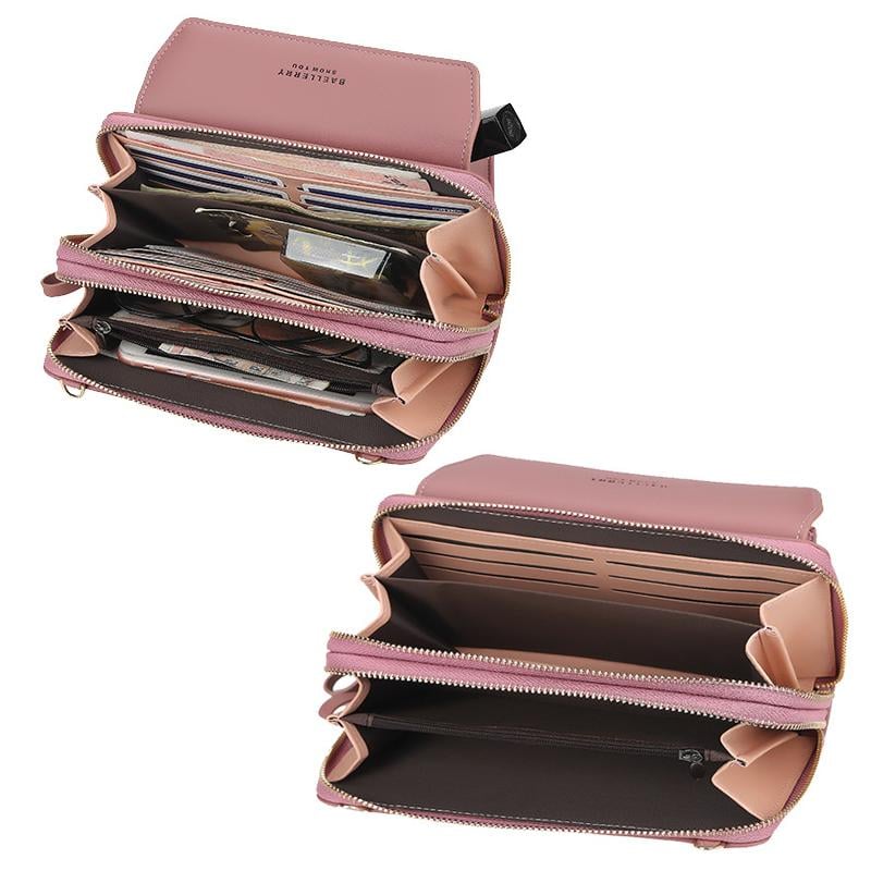 Women Small Crossbody Phone Bag, Cluth with Card Slot