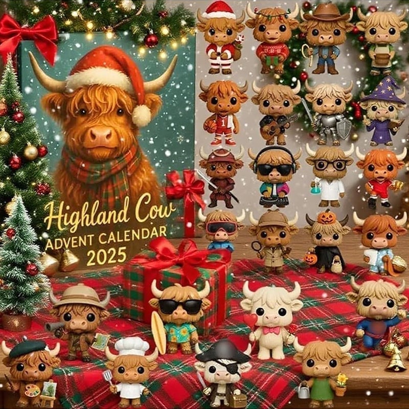 Highland Cow Blind Box