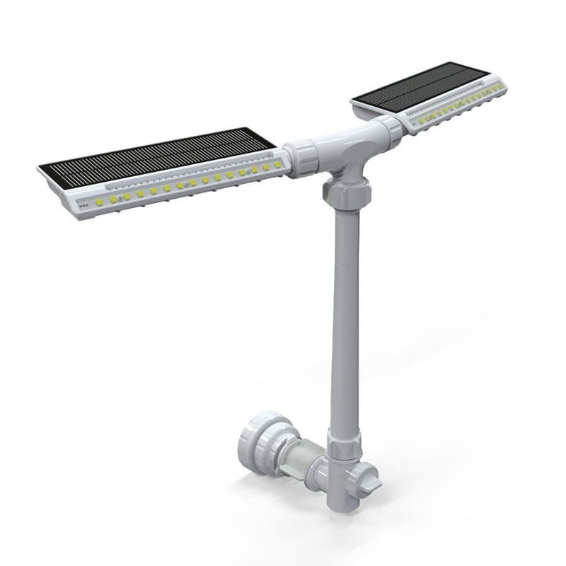 Kexon™ Dual-Head Solar & Type-C Pool Fountain Light