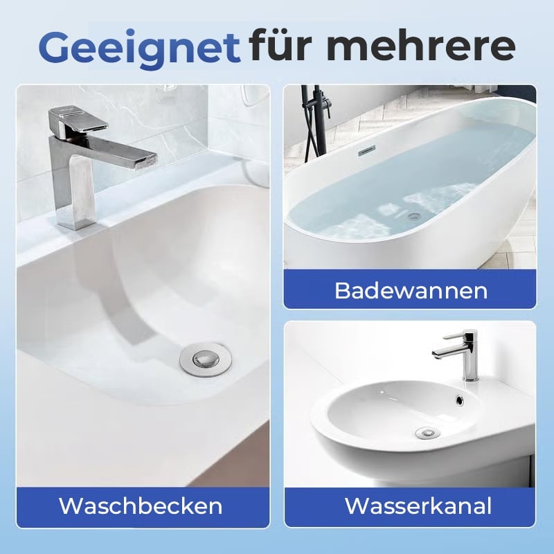2-in-1-Badezimmer-Popup-Abfluss
