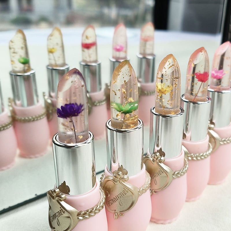 ✨Blumen Temperaturempfindlicher faebverändernder Lippenstift