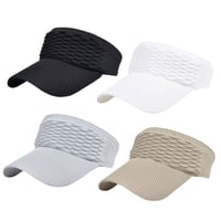 Women's High Ponytail Sun Visor Hat