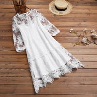 Trekvartsärm i spets