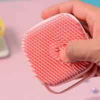 Brosse de Massage de Bain en Silicone Souple