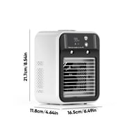3-in-1 Tragbarer Kühlventilator mit 2-Stufen-Nebelfunktion