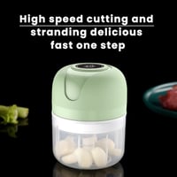 🧄USB Rechargebale Electric Garlic Grinder