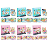 Foldable Magnetic Quiet Book & Magnetic Accessories Set