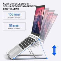 💻Anhebender Computerständer aus Aluminiumlegierung💻