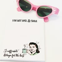 Geestige vrouwen sticky notes