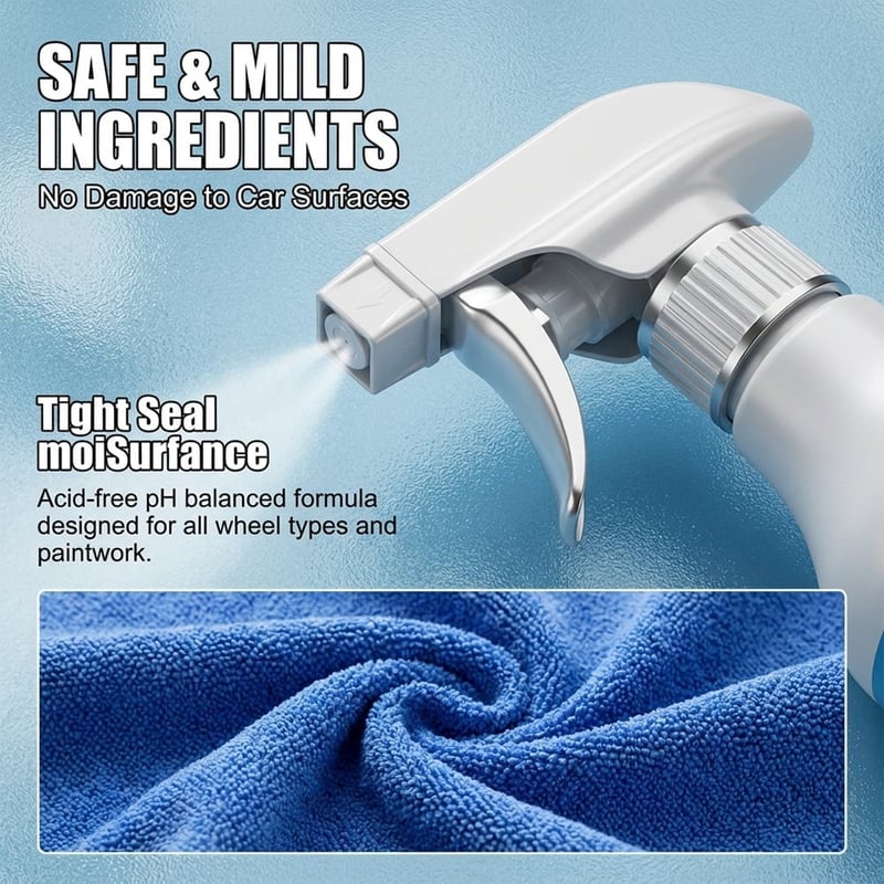 Car Iron Powder Rust Remover Spray