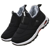 Couple's winter velvet and thick cotton shoes