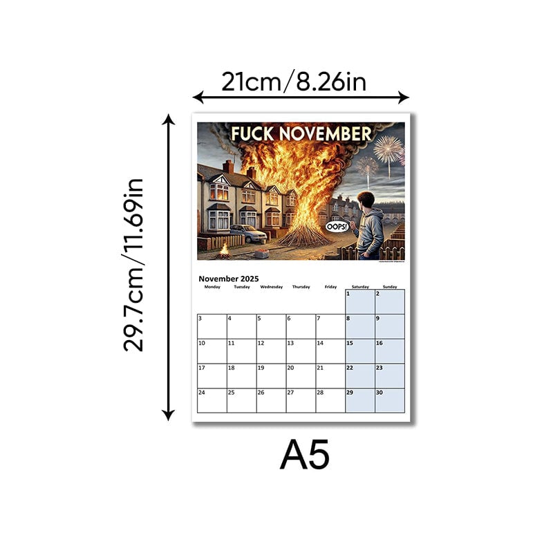 2025 F**k The Year Adult Calendar
