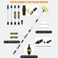 Sakerplus® Long Handle Water Flow Brush