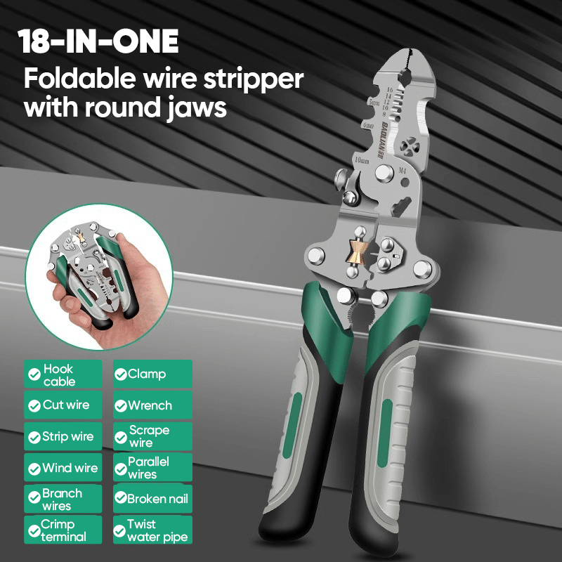 Sale - 18 in 1 Foldable Wire Stripper