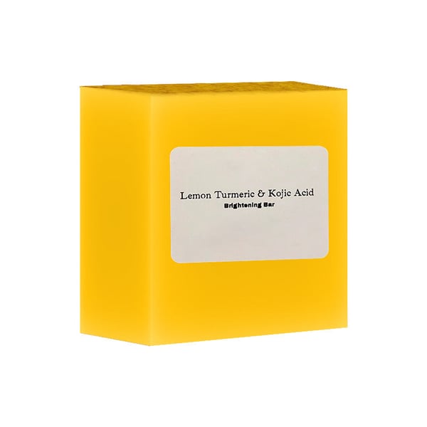 Lemon & Turmeric Kojic Acid Brightening Soap