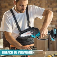 Saker 4/6 Zoll Mini Akku Kettensäge Einhandsäge