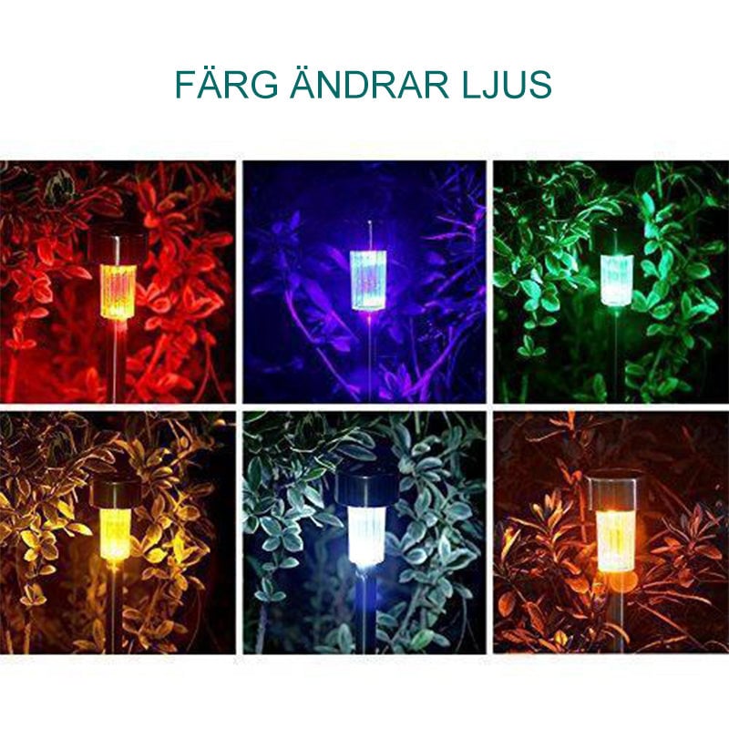 Solar Trädgårdsljus, 10 st