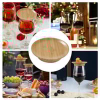 Trælåg til vinglas