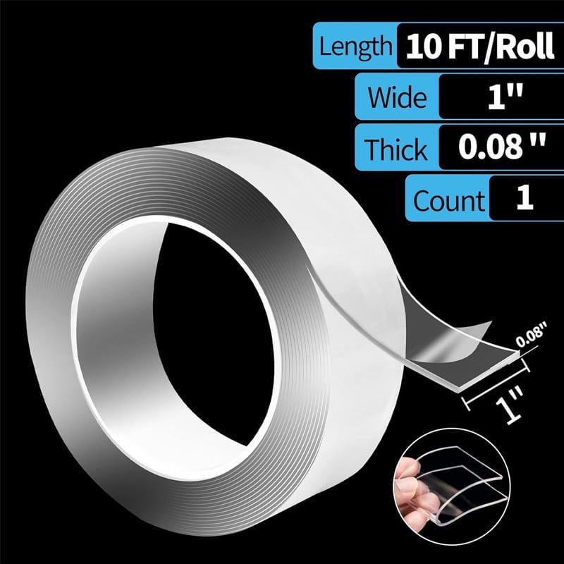 Transparent Double Sided Nano Tape
