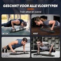 Multifunctioneel Push-Up Trainingsbord