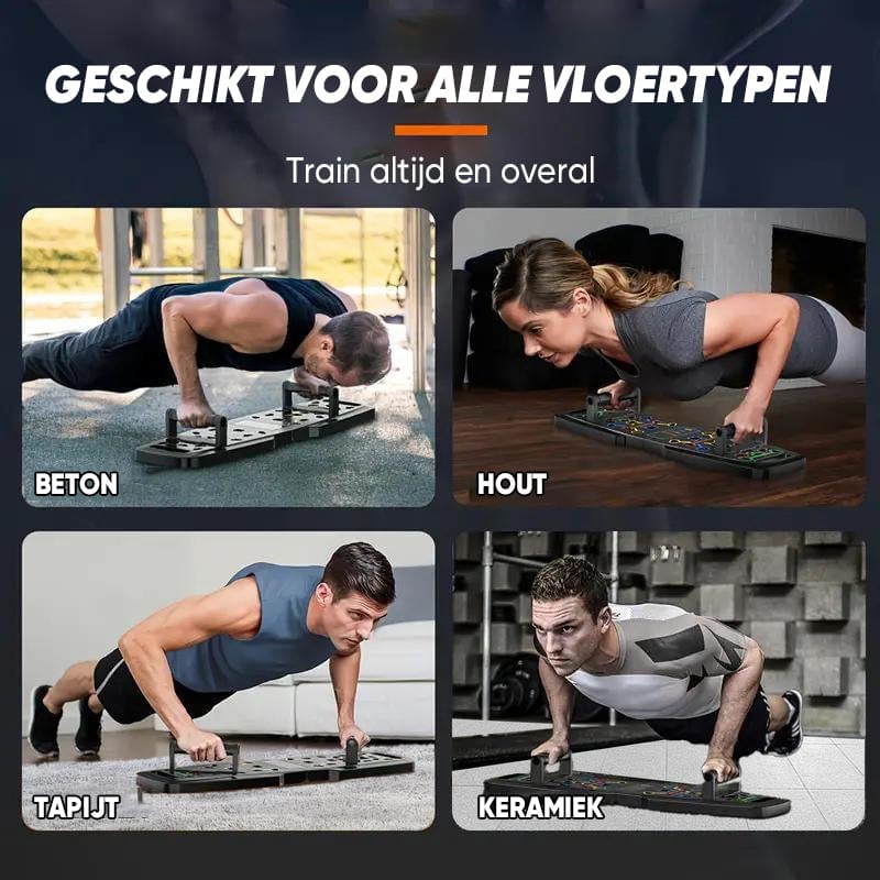 Multifunctioneel Push-Up Trainingsbord