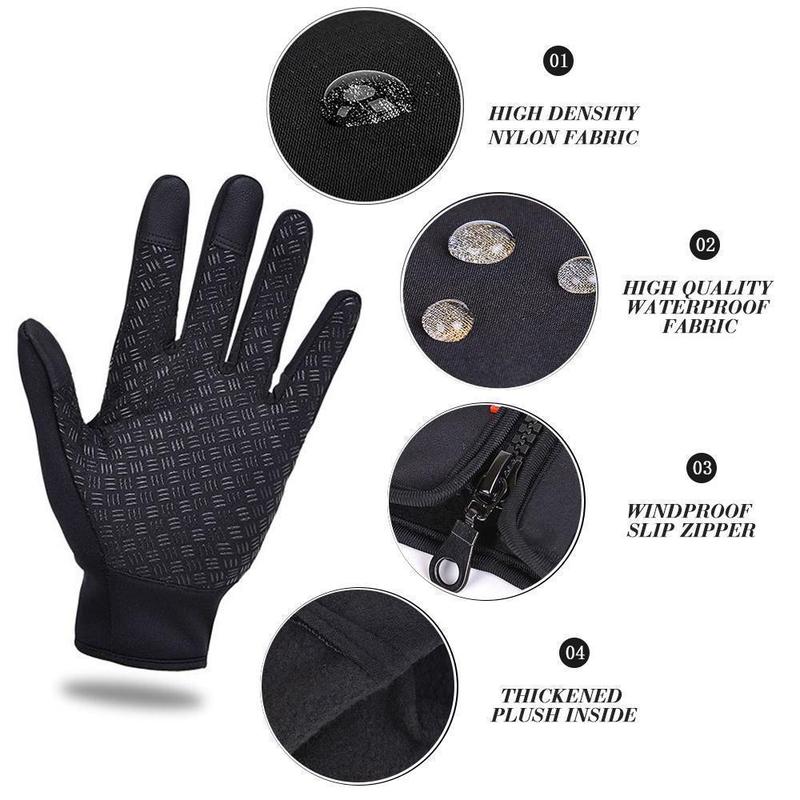 Sakerplus® Warm Thermal Gloves Cycling Running Driving Gloves