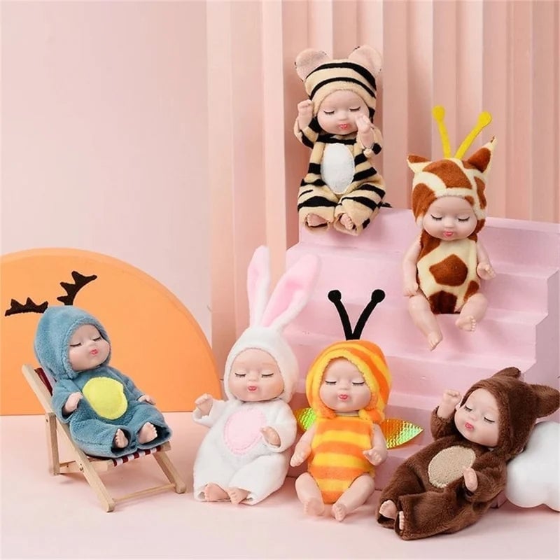 Realistische Mini-Reborn-Babypuppen