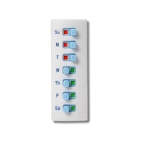 Reusable Sliding Pill Reminder Bottle Tracker