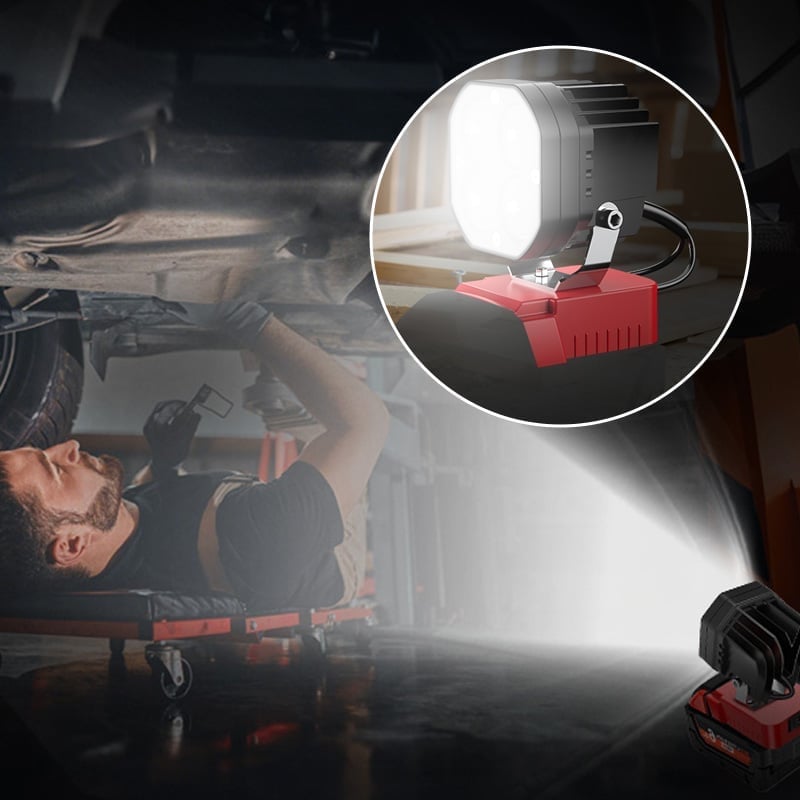 Sakerplus® Portable LED Work Light for 18V Battery