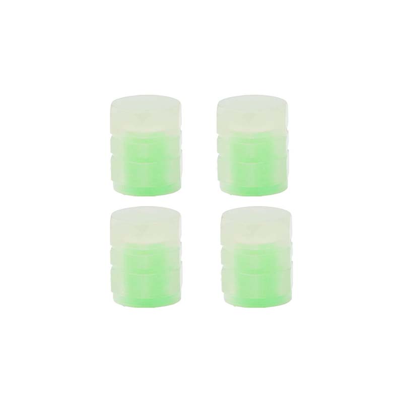 Universal Fluorescent Tire Valve Caps (4 PCS/Set)