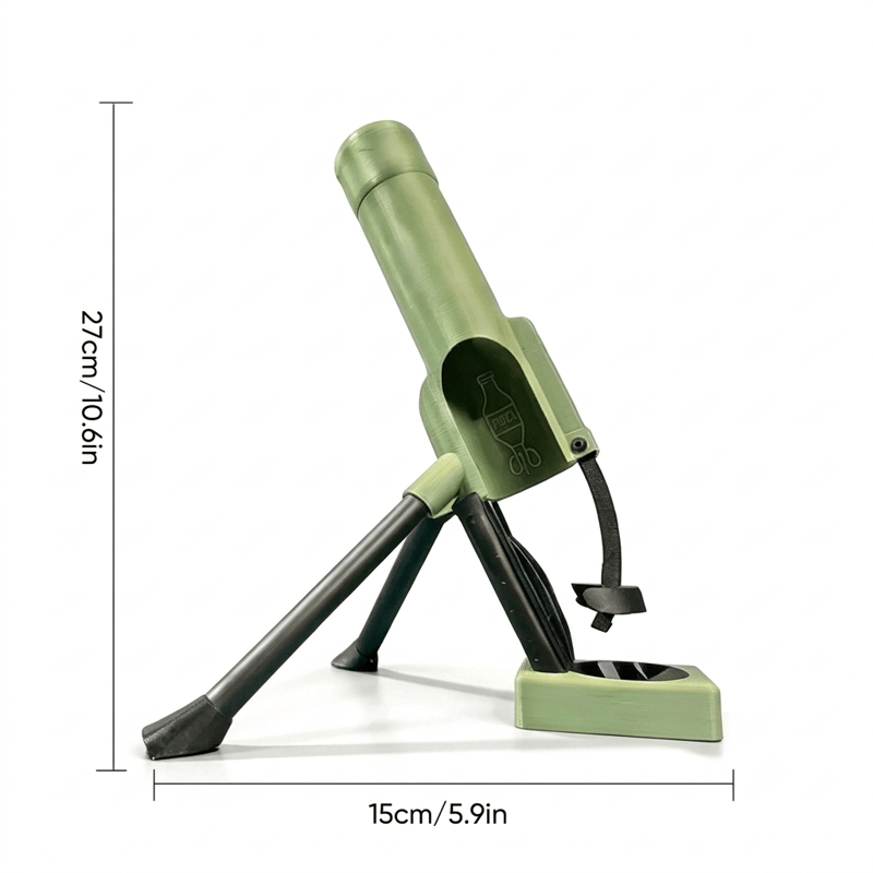 Mortar-Shaped Bottle Opener