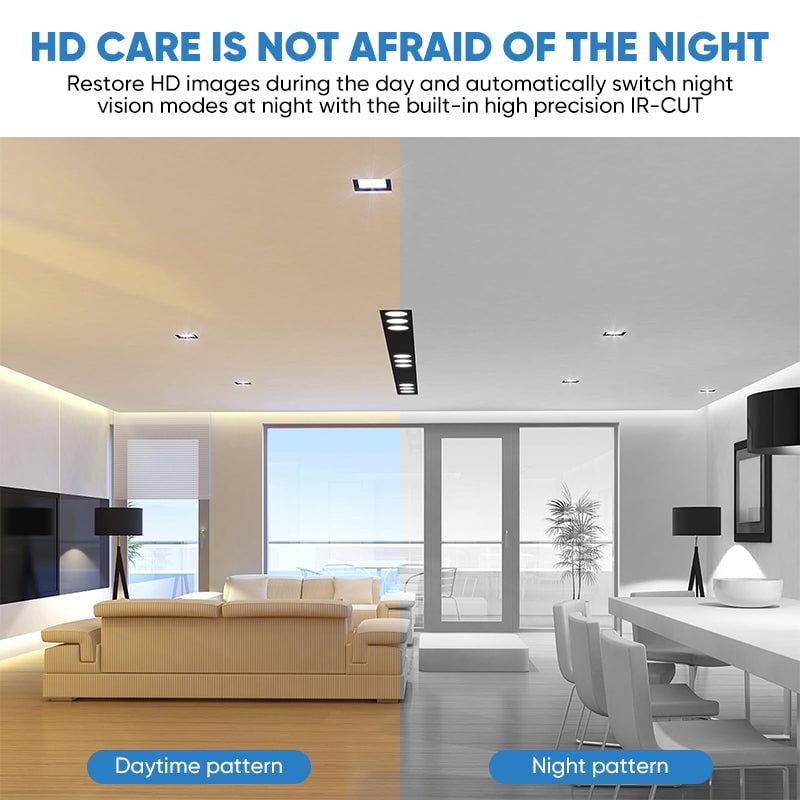 Wireless Indoor Camera for Home Security