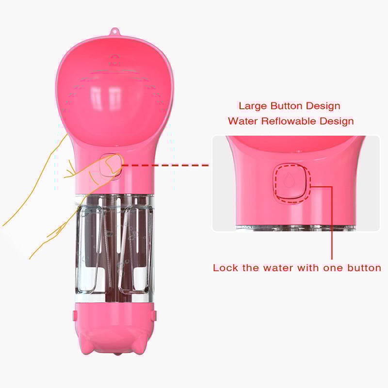 Hundetrinkflasche, tragbar