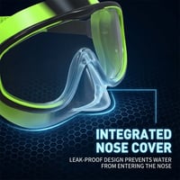 Swim Goggles with Nose Cover