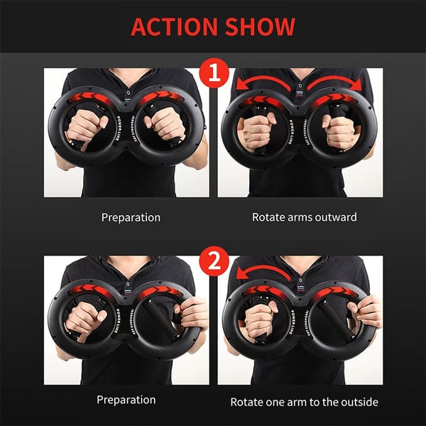 Saker 8-shaped Wrist Strength Hand Grip Trainer