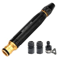 new-Heavy Duty Adjustable Twist Hose Nozzle Jet Sweeper Nozzle