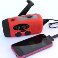Sakerplus® Hand Crank Emergency Radio