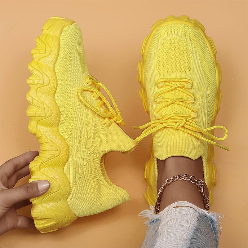 2024 Summer Lace-up Low Top Slip on Women Sneakers