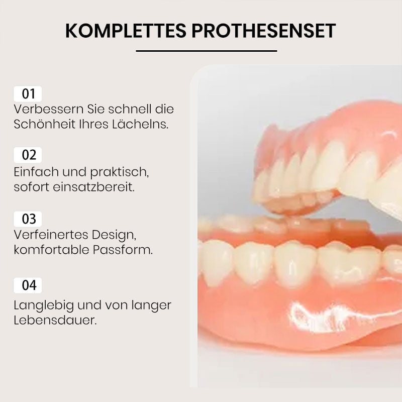 Zahnersatz Silikon Nachfüllset