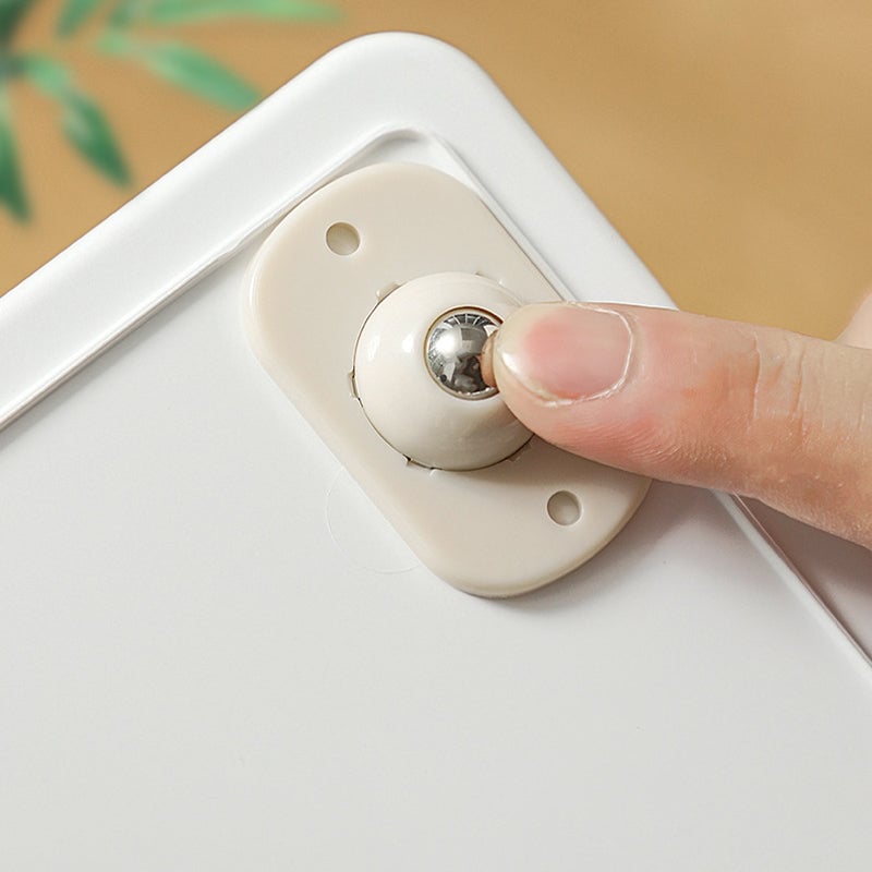 360° Furniture Sticky Mini Mobile Swivel Wheels