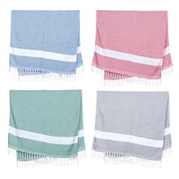 Large Quick Dry Jacquard Beach Bath Towel