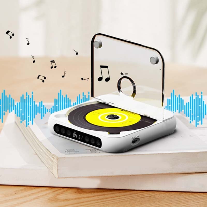 Tragbarer CD-Player mit Bluetooth-Kompatibilität