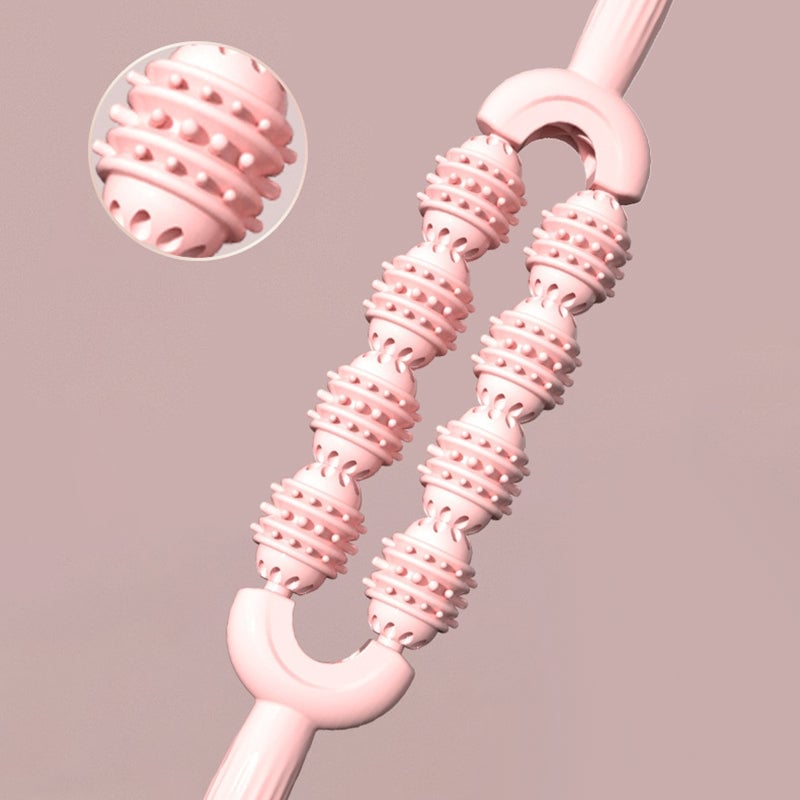 Sale - 8-Wiel Sensory Massage Stick met twee rijen