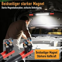 Magnetische, wiederaufladbare LED-Arbeitsleuchte