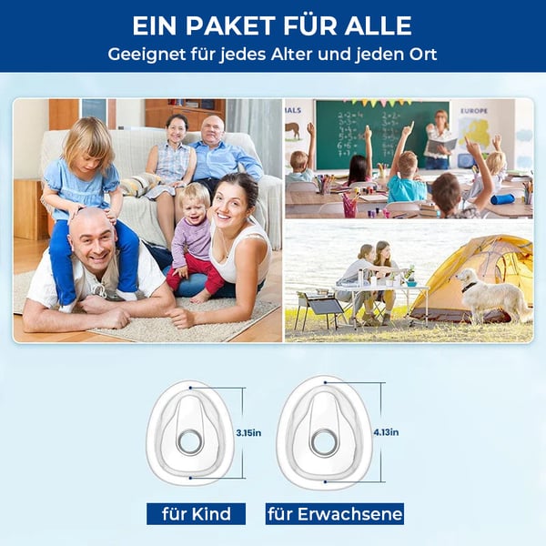 Vitalkapazitätstrainer + Erstickungsschutz